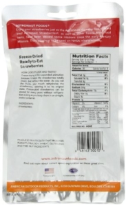 Astronaut Food - Strawberries -