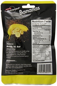 Astronaut Weltraum-Nahrung – Bananen (21 g) -