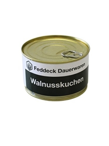 Dosenkuchen Walnusskuchen, in der Dose gebacken, 200 g (2,98 € / 100 g) -