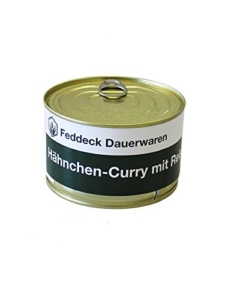 Fertiggericht Dose Hänchen Curry mit Reis 400 g (14,88 € / kg) -