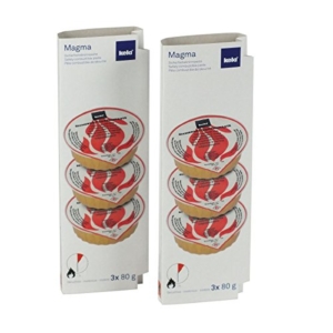 Kela 390010 Brennpaste 6 x 80 Gramm -