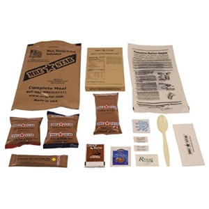 Original US Army Food MRE Ready-to-Eat BW Notration Menü: 6 "Vegetarian Chili" -