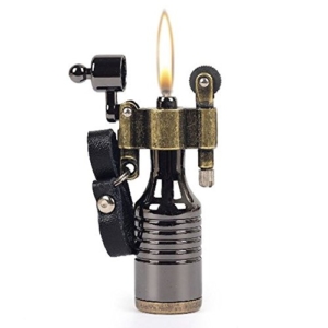Sturmfeuerzeug, benzinbetrieben, Vintage-Optik Hochwertiges Produkt -