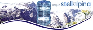 Wassergallone Stella Alpina Bergquellwasser 18,0 ltr. für alle Wasserspender - Pfandfrei !!! -