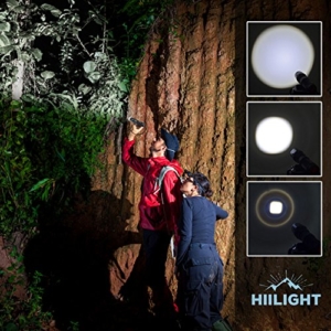 HIILIGHT LED Taschenlampe 2000 CREE XM-L T6 schwarz -