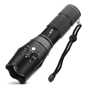 HIILIGHT LED Taschenlampe 2000 CREE XM-L T6 schwarz -