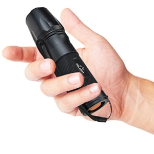HIILIGHT LED Taschenlampe 2000 CREE XM-L T6 schwarz -