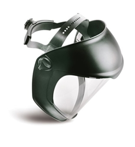 Honeywell 1011623 Bionic Face Shield with Uncoated Polycarbonate Screen Clear Lens -