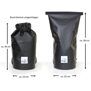 maju Rucksack 15L - 100% wasserdichter Dry-Bag -