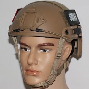 OneTigris MH Mode Leichtbau Taktische Schnelle Helm für Airsoft Paintball (Schwarz) (Khaki) -