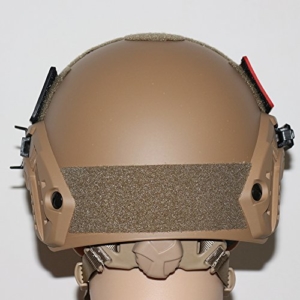 OneTigris MH Mode Leichtbau Taktische Schnelle Helm für Airsoft Paintball (Schwarz) (Khaki) -