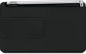 TechniSat DIGITRADIO 1 / Digital-Radio Made in Germany (klein, tragbar, für Outdoor geeignet) mit Lautsprecher, OLED-Display, DAB+, UKW, Favoritenspeicher und leistungsstarkem Akku - schwarz/silber -